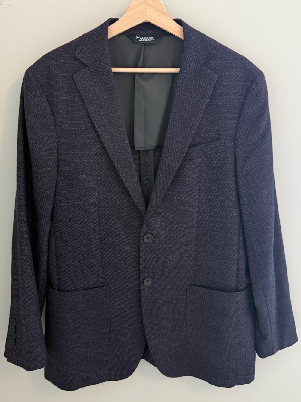 Jos. A. Bank Dark Purple, Textured Sport Coat